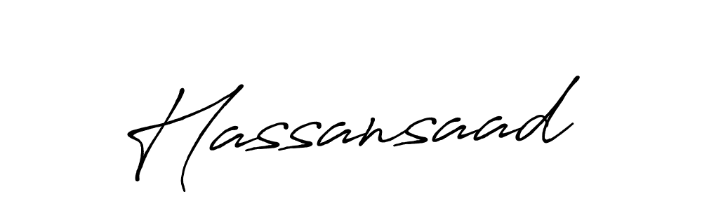 Hassansaad stylish signature style. Best Handwritten Sign (Antro_Vectra_Bolder) for my name. Handwritten Signature Collection Ideas for my name Hassansaad. Hassansaad signature style 7 images and pictures png