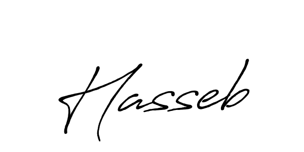 Design your own signature with our free online signature maker. With this signature software, you can create a handwritten (Antro_Vectra_Bolder) signature for name Hasseb. Hasseb signature style 7 images and pictures png