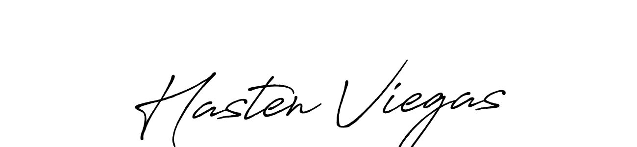 Once you've used our free online signature maker to create your best signature Antro_Vectra_Bolder style, it's time to enjoy all of the benefits that Hasten Viegas name signing documents. Hasten Viegas signature style 7 images and pictures png