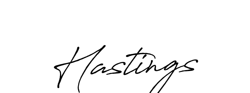 How to make Hastings signature? Antro_Vectra_Bolder is a professional autograph style. Create handwritten signature for Hastings name. Hastings signature style 7 images and pictures png