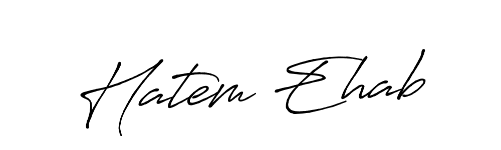 Once you've used our free online signature maker to create your best signature Antro_Vectra_Bolder style, it's time to enjoy all of the benefits that Hatem Ehab name signing documents. Hatem Ehab signature style 7 images and pictures png
