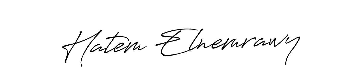 You should practise on your own different ways (Antro_Vectra_Bolder) to write your name (Hatem Elnemrawy) in signature. don't let someone else do it for you. Hatem Elnemrawy signature style 7 images and pictures png
