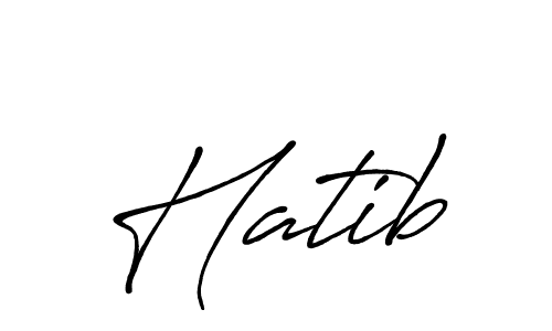 Best and Professional Signature Style for Hatib. Antro_Vectra_Bolder Best Signature Style Collection. Hatib signature style 7 images and pictures png