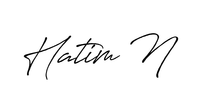 Here are the top 10 professional signature styles for the name Hatim N. These are the best autograph styles you can use for your name. Hatim N signature style 7 images and pictures png