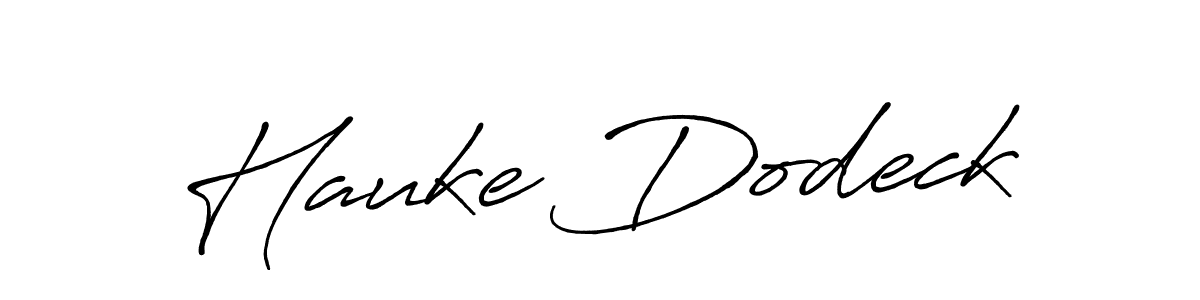 You can use this online signature creator to create a handwritten signature for the name Hauke Dodeck. This is the best online autograph maker. Hauke Dodeck signature style 7 images and pictures png