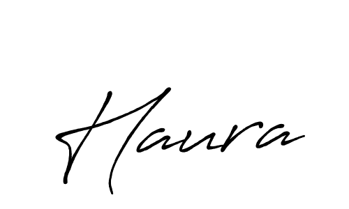 You should practise on your own different ways (Antro_Vectra_Bolder) to write your name (Haura) in signature. don't let someone else do it for you. Haura signature style 7 images and pictures png
