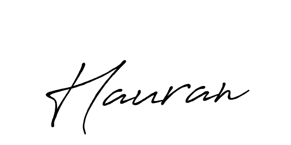 Make a beautiful signature design for name Hauran. Use this online signature maker to create a handwritten signature for free. Hauran signature style 7 images and pictures png