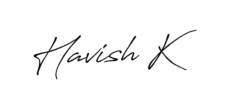 Here are the top 10 professional signature styles for the name Havish K. These are the best autograph styles you can use for your name. Havish K signature style 7 images and pictures png