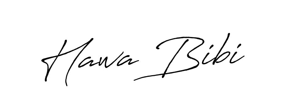 Also we have Hawa Bibi name is the best signature style. Create professional handwritten signature collection using Antro_Vectra_Bolder autograph style. Hawa Bibi signature style 7 images and pictures png