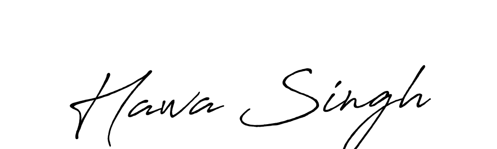 Also You can easily find your signature by using the search form. We will create Hawa Singh name handwritten signature images for you free of cost using Antro_Vectra_Bolder sign style. Hawa Singh signature style 7 images and pictures png