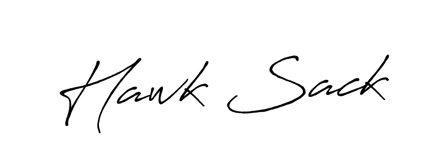 Make a beautiful signature design for name Hawk Sack. With this signature (Antro_Vectra_Bolder) style, you can create a handwritten signature for free. Hawk Sack signature style 7 images and pictures png