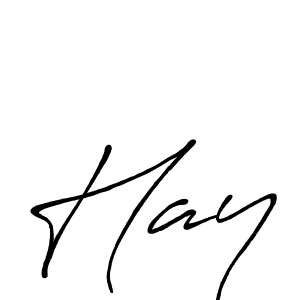 You should practise on your own different ways (Antro_Vectra_Bolder) to write your name (Hay) in signature. don't let someone else do it for you. Hay signature style 7 images and pictures png