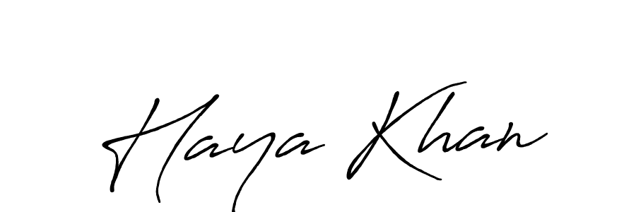 You can use this online signature creator to create a handwritten signature for the name Haya Khan. This is the best online autograph maker. Haya Khan signature style 7 images and pictures png