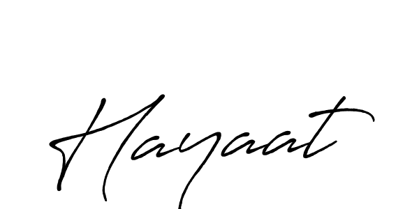 It looks lik you need a new signature style for name Hayaat. Design unique handwritten (Antro_Vectra_Bolder) signature with our free signature maker in just a few clicks. Hayaat signature style 7 images and pictures png