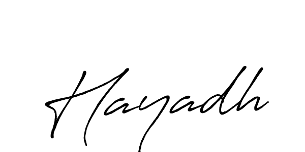 if you are searching for the best signature style for your name Hayadh. so please give up your signature search. here we have designed multiple signature styles  using Antro_Vectra_Bolder. Hayadh signature style 7 images and pictures png
