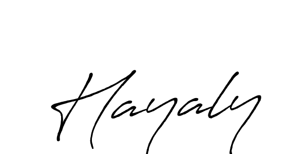 Also we have Hayaly name is the best signature style. Create professional handwritten signature collection using Antro_Vectra_Bolder autograph style. Hayaly signature style 7 images and pictures png