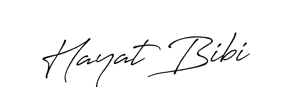 Antro_Vectra_Bolder is a professional signature style that is perfect for those who want to add a touch of class to their signature. It is also a great choice for those who want to make their signature more unique. Get Hayat Bibi name to fancy signature for free. Hayat Bibi signature style 7 images and pictures png