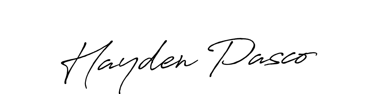 It looks lik you need a new signature style for name Hayden Pasco. Design unique handwritten (Antro_Vectra_Bolder) signature with our free signature maker in just a few clicks. Hayden Pasco signature style 7 images and pictures png