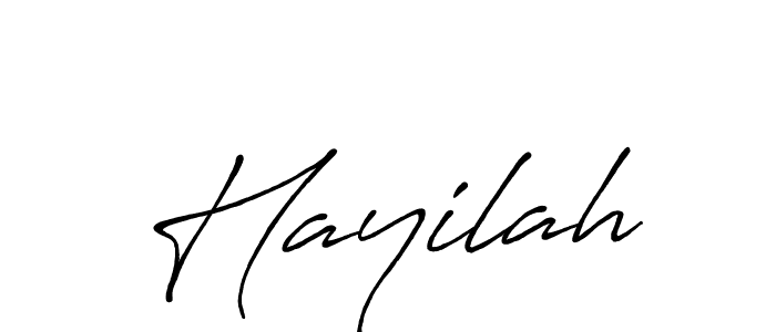 How to make Hayilah signature? Antro_Vectra_Bolder is a professional autograph style. Create handwritten signature for Hayilah name. Hayilah signature style 7 images and pictures png