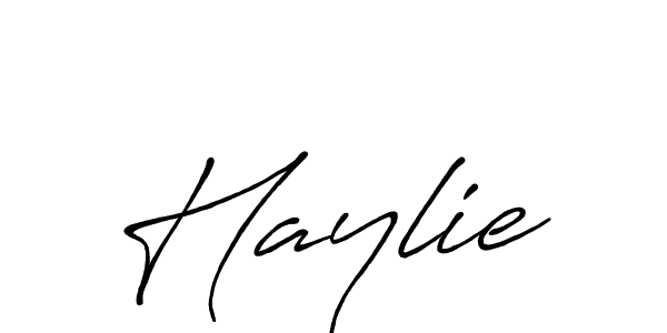 Once you've used our free online signature maker to create your best signature Antro_Vectra_Bolder style, it's time to enjoy all of the benefits that Haylie name signing documents. Haylie signature style 7 images and pictures png