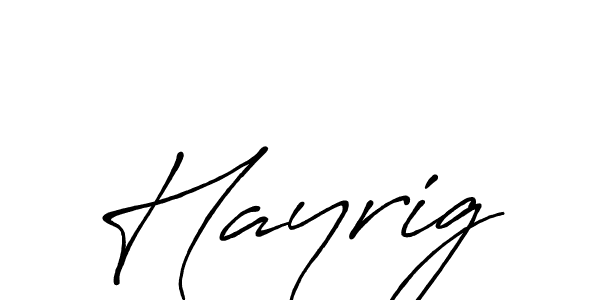 if you are searching for the best signature style for your name Hayrig. so please give up your signature search. here we have designed multiple signature styles  using Antro_Vectra_Bolder. Hayrig signature style 7 images and pictures png