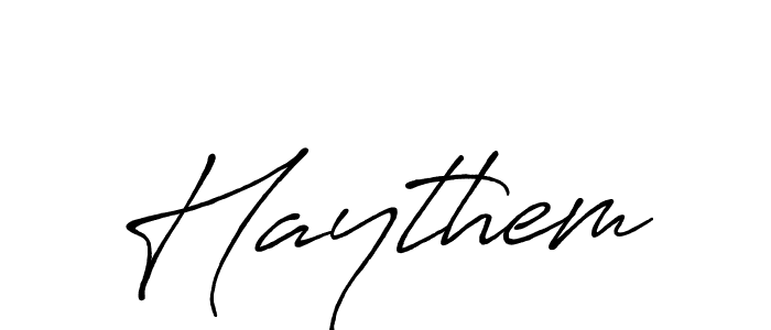 How to Draw Haythem signature style? Antro_Vectra_Bolder is a latest design signature styles for name Haythem. Haythem signature style 7 images and pictures png