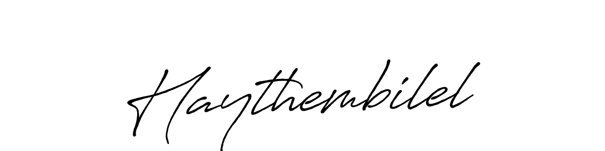 if you are searching for the best signature style for your name Haythembilel. so please give up your signature search. here we have designed multiple signature styles  using Antro_Vectra_Bolder. Haythembilel signature style 7 images and pictures png