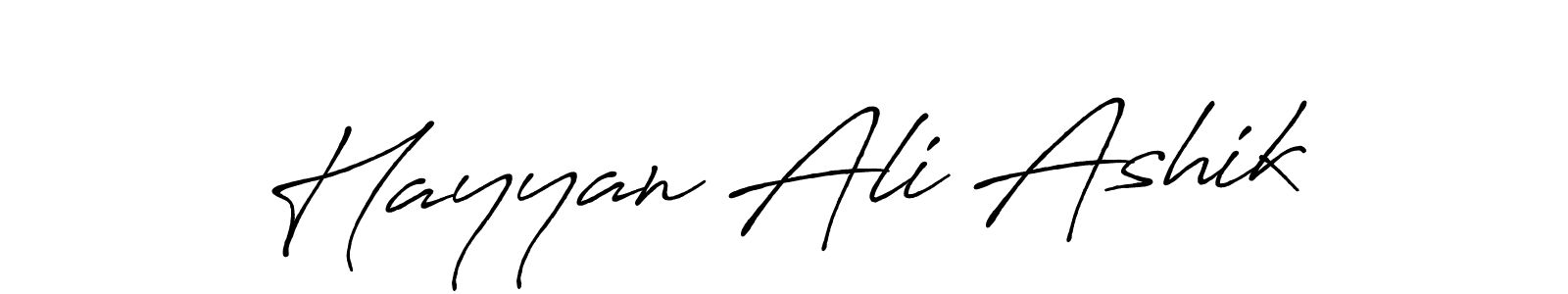 This is the best signature style for the Hayyan Ali Ashik name. Also you like these signature font (Antro_Vectra_Bolder). Mix name signature. Hayyan Ali Ashik signature style 7 images and pictures png