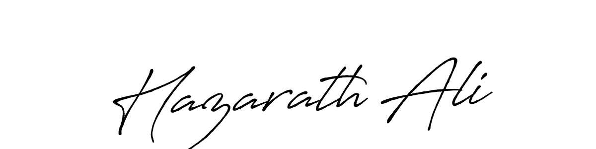 Create a beautiful signature design for name Hazarath Ali. With this signature (Antro_Vectra_Bolder) fonts, you can make a handwritten signature for free. Hazarath Ali signature style 7 images and pictures png