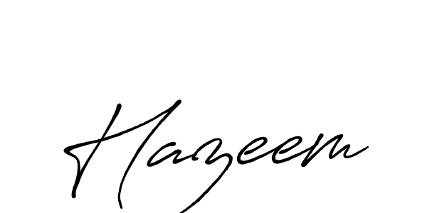 Make a beautiful signature design for name Hazeem. Use this online signature maker to create a handwritten signature for free. Hazeem signature style 7 images and pictures png