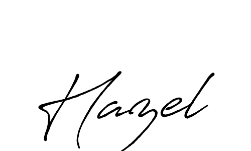 How to make Hazel name signature. Use Antro_Vectra_Bolder style for creating short signs online. This is the latest handwritten sign. Hazel signature style 7 images and pictures png