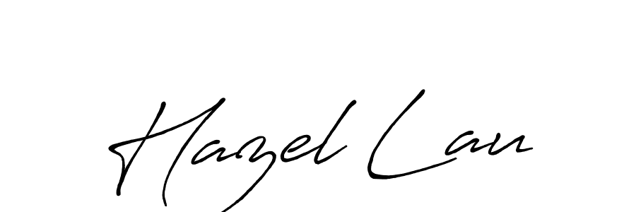 Use a signature maker to create a handwritten signature online. With this signature software, you can design (Antro_Vectra_Bolder) your own signature for name Hazel Lau. Hazel Lau signature style 7 images and pictures png