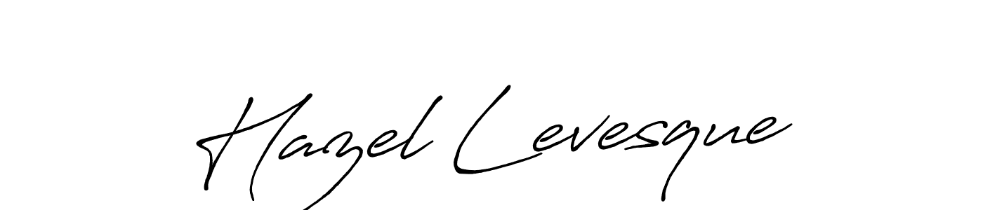 Also we have Hazel Levesque name is the best signature style. Create professional handwritten signature collection using Antro_Vectra_Bolder autograph style. Hazel Levesque signature style 7 images and pictures png