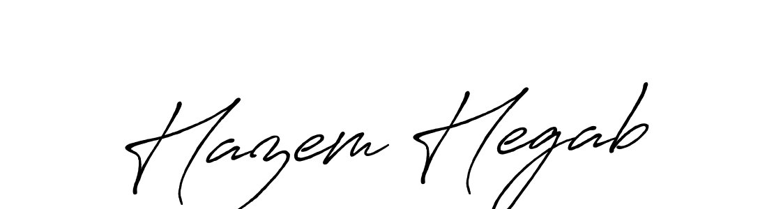 Use a signature maker to create a handwritten signature online. With this signature software, you can design (Antro_Vectra_Bolder) your own signature for name Hazem Hegab. Hazem Hegab signature style 7 images and pictures png