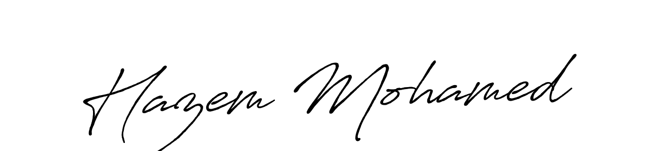 Similarly Antro_Vectra_Bolder is the best handwritten signature design. Signature creator online .You can use it as an online autograph creator for name Hazem Mohamed. Hazem Mohamed signature style 7 images and pictures png