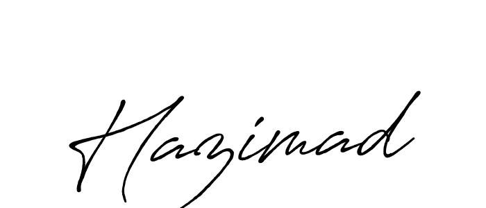 Once you've used our free online signature maker to create your best signature Antro_Vectra_Bolder style, it's time to enjoy all of the benefits that Hazimad name signing documents. Hazimad signature style 7 images and pictures png