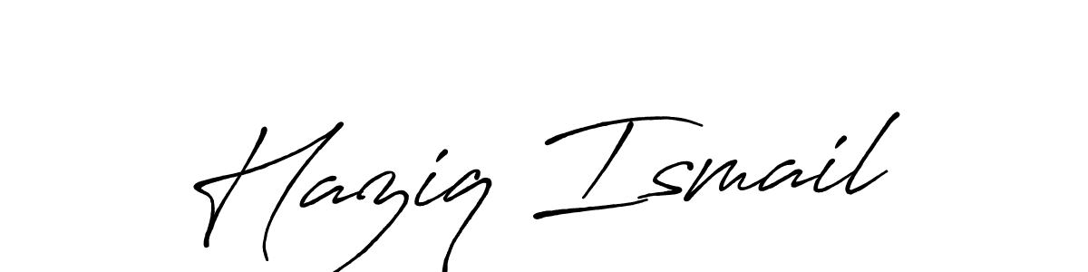 You can use this online signature creator to create a handwritten signature for the name Haziq Ismail. This is the best online autograph maker. Haziq Ismail signature style 7 images and pictures png