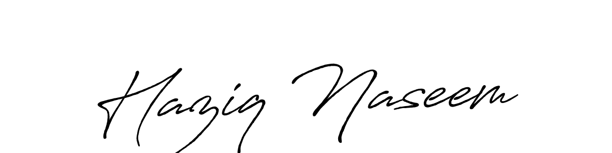 Once you've used our free online signature maker to create your best signature Antro_Vectra_Bolder style, it's time to enjoy all of the benefits that Haziq Naseem name signing documents. Haziq Naseem signature style 7 images and pictures png