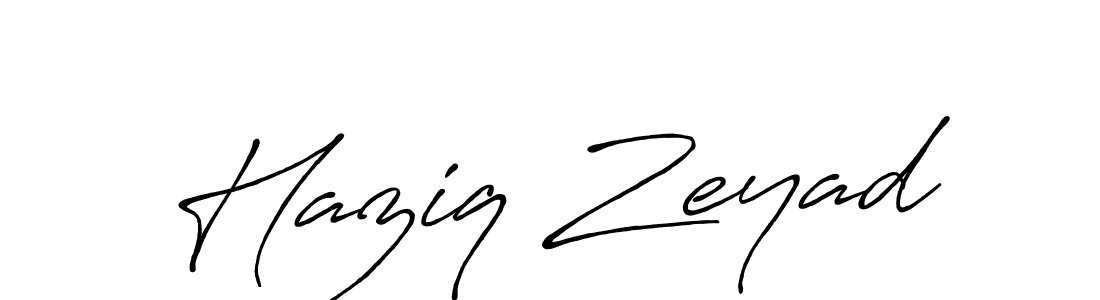 Once you've used our free online signature maker to create your best signature Antro_Vectra_Bolder style, it's time to enjoy all of the benefits that Haziq Zeyad name signing documents. Haziq Zeyad signature style 7 images and pictures png