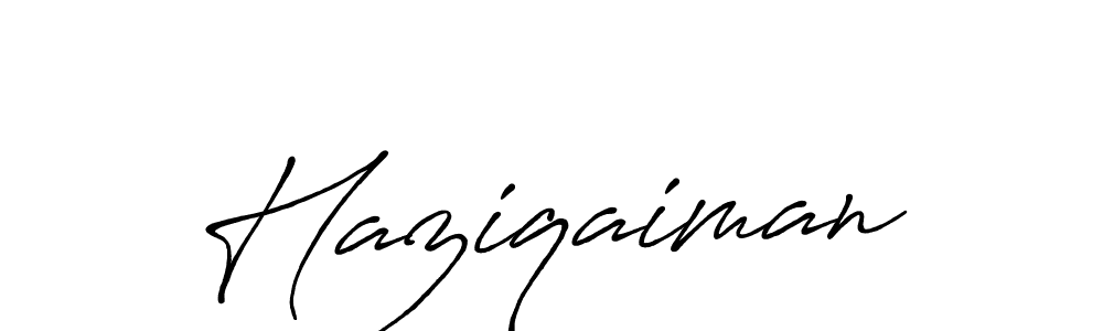 Make a beautiful signature design for name Haziqaiman. Use this online signature maker to create a handwritten signature for free. Haziqaiman signature style 7 images and pictures png