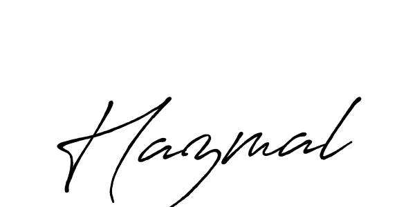 Hazmal stylish signature style. Best Handwritten Sign (Antro_Vectra_Bolder) for my name. Handwritten Signature Collection Ideas for my name Hazmal. Hazmal signature style 7 images and pictures png