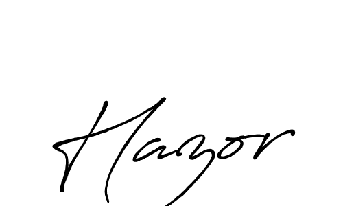 Make a beautiful signature design for name Hazor. Use this online signature maker to create a handwritten signature for free. Hazor signature style 7 images and pictures png