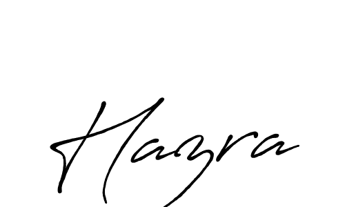 The best way (Antro_Vectra_Bolder) to make a short signature is to pick only two or three words in your name. The name Hazra include a total of six letters. For converting this name. Hazra signature style 7 images and pictures png