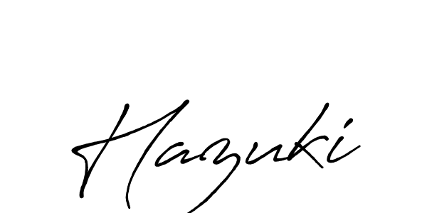 Once you've used our free online signature maker to create your best signature Antro_Vectra_Bolder style, it's time to enjoy all of the benefits that Hazuki name signing documents. Hazuki signature style 7 images and pictures png