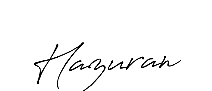 It looks lik you need a new signature style for name Hazuran. Design unique handwritten (Antro_Vectra_Bolder) signature with our free signature maker in just a few clicks. Hazuran signature style 7 images and pictures png