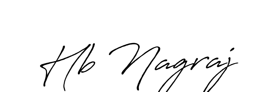 You should practise on your own different ways (Antro_Vectra_Bolder) to write your name (Hb Nagraj) in signature. don't let someone else do it for you. Hb Nagraj signature style 7 images and pictures png