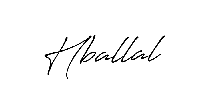 Antro_Vectra_Bolder is a professional signature style that is perfect for those who want to add a touch of class to their signature. It is also a great choice for those who want to make their signature more unique. Get Hballal name to fancy signature for free. Hballal signature style 7 images and pictures png