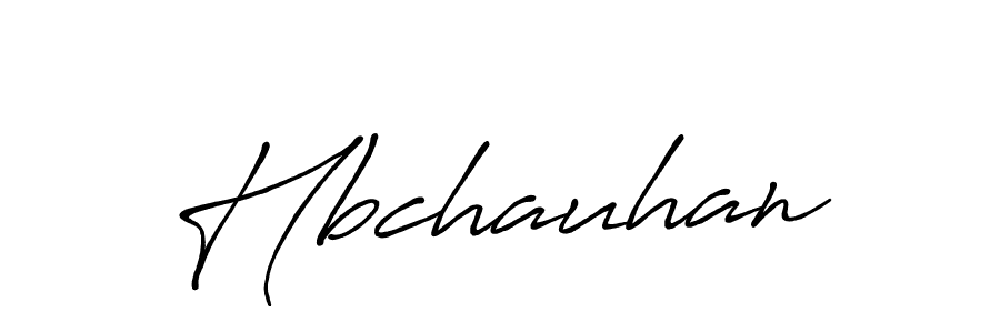 Also You can easily find your signature by using the search form. We will create Hbchauhan name handwritten signature images for you free of cost using Antro_Vectra_Bolder sign style. Hbchauhan signature style 7 images and pictures png