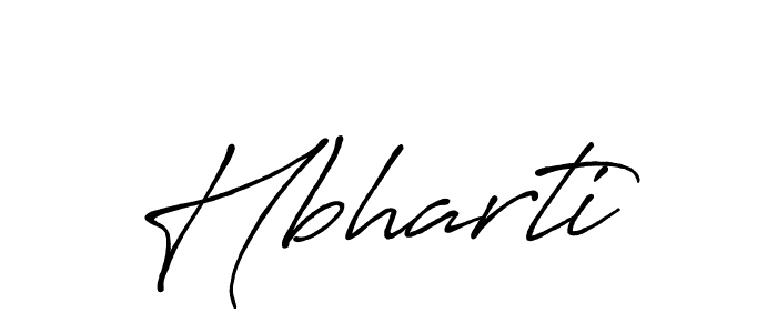 How to Draw Hbharti signature style? Antro_Vectra_Bolder is a latest design signature styles for name Hbharti. Hbharti signature style 7 images and pictures png