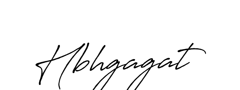 Create a beautiful signature design for name Hbhgagat. With this signature (Antro_Vectra_Bolder) fonts, you can make a handwritten signature for free. Hbhgagat signature style 7 images and pictures png